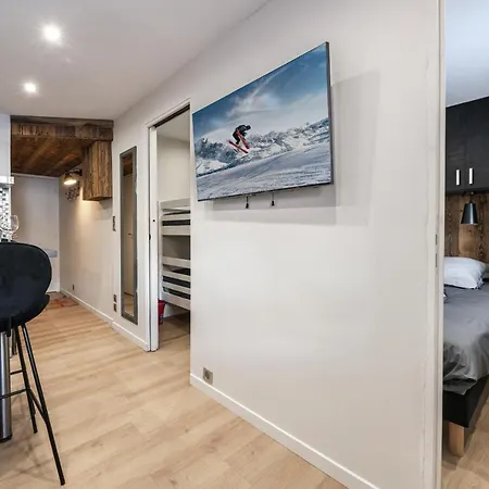 Appartement 2 Chambres Avec Balcon Et Parking Val Thorens Exterior photo